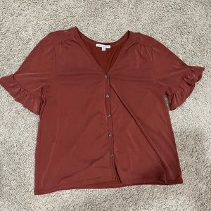 Dark red/orange Blouse/shirt